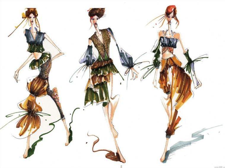 效果圖-女裝設(shè)計(jì)-服裝設(shè)計(jì)