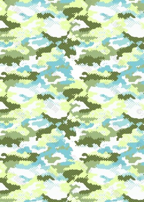 服裝抽象印花圖案